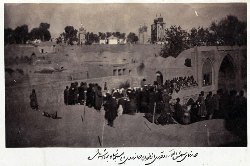 Tehran City View from Ali Khan Wali Album