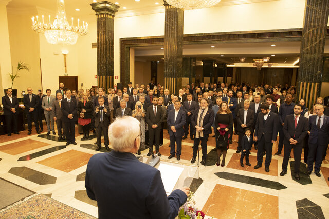 The anniversary of the victory of the revolution in Madrid