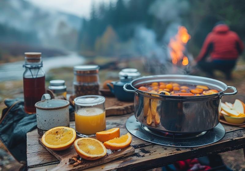 Cooking in nature with the appropriate nature containers; Photo Source: vecteezy.com; Photographer: Gankogroup