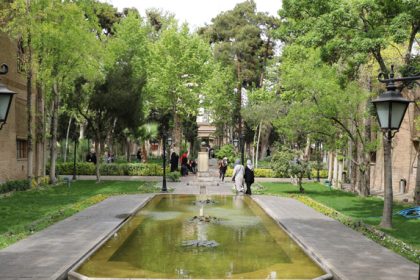 Negarestan Museum Garden. Photographer: Fateme Azarifar