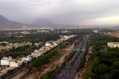 Chamran Boulevard Shiraz. Photographer: Amin Pedia