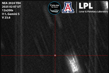 What does an asteroid look like in year 6?