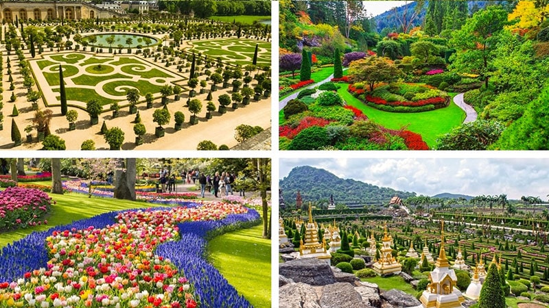 ۲ The famous garden of the world you should see in the spring