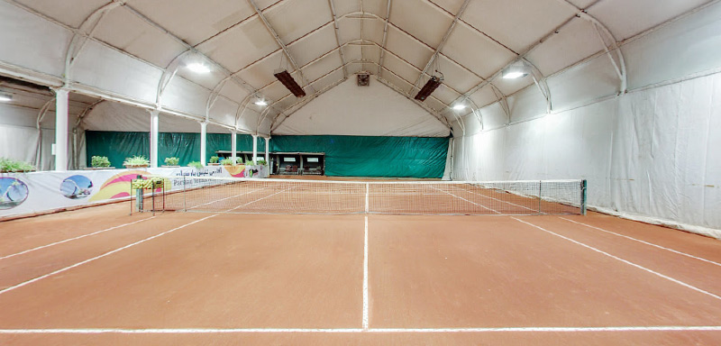 Parsian Hotel Tennis Esteghlal; Photo Source: Tehran Esteghlal Hotel website; Photographer: Unknown