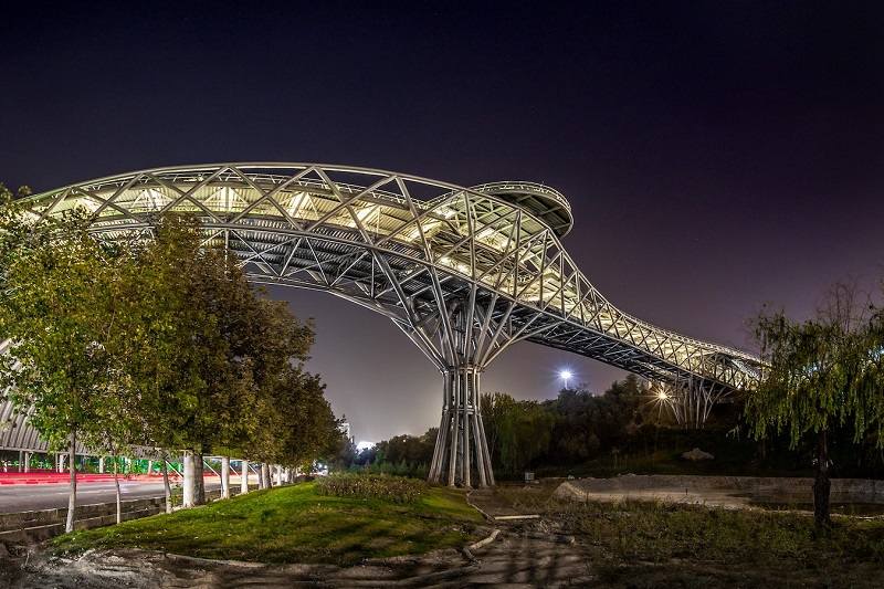 The bridge of nature in the night; Photo Source: Google Map. Photographer: Zorro