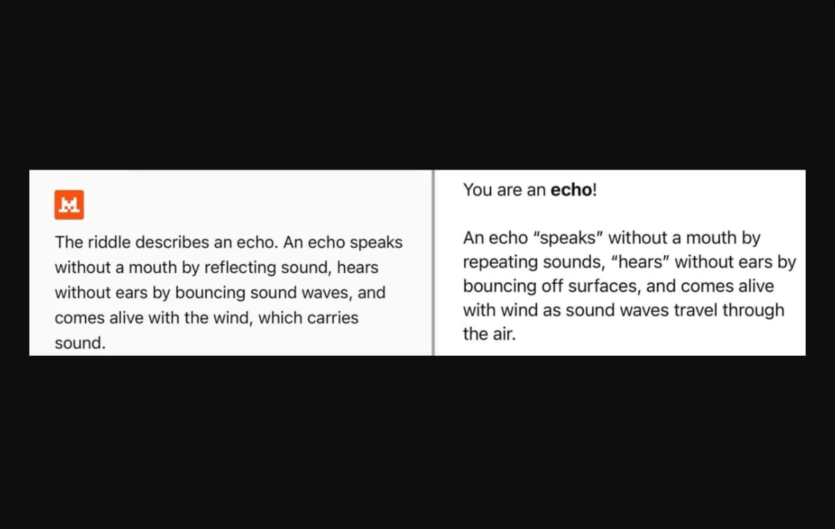 Comparison of Lo and ChatGpt in the Riddle Solving
