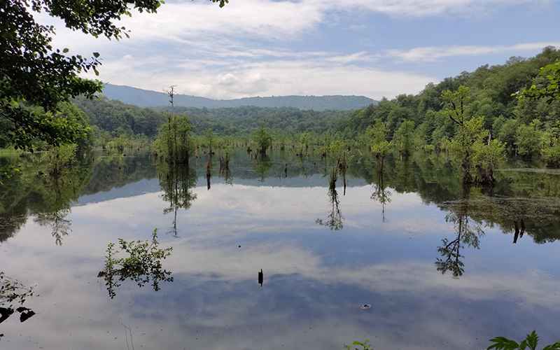 Lake Ghost Lake, Photo Source: Google Map, Photographer: Hassan Tabatabai