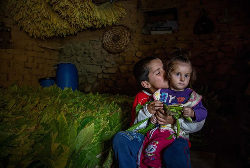 Rural brother and sister in Türkiye