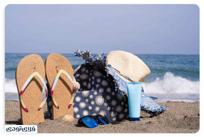 Equipment necessary to travel to the beach