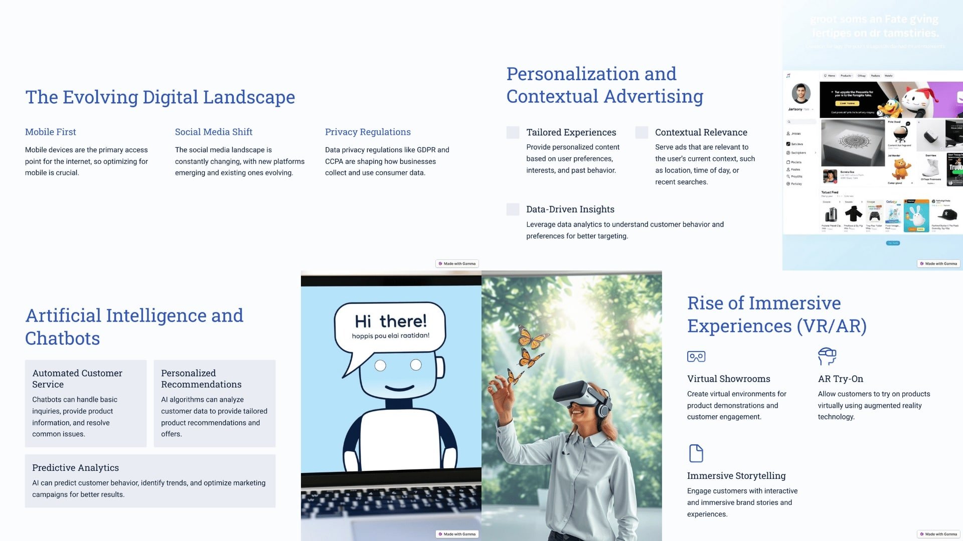 PowerPoint Manufacturing with Gamma Artificial Intelligence