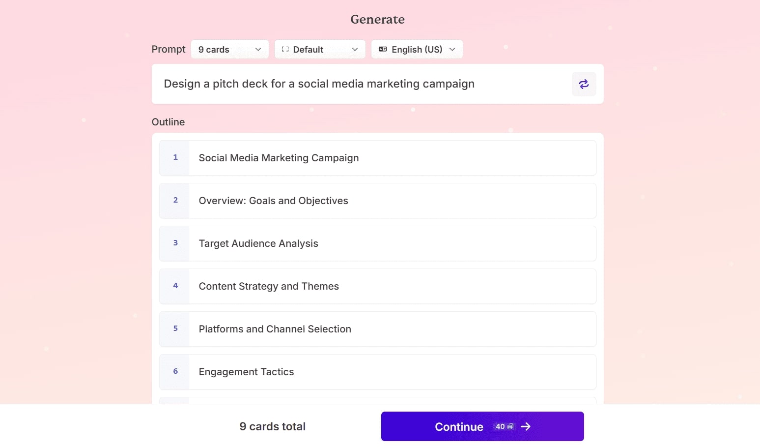 Powerpoint production with gamma AI  
