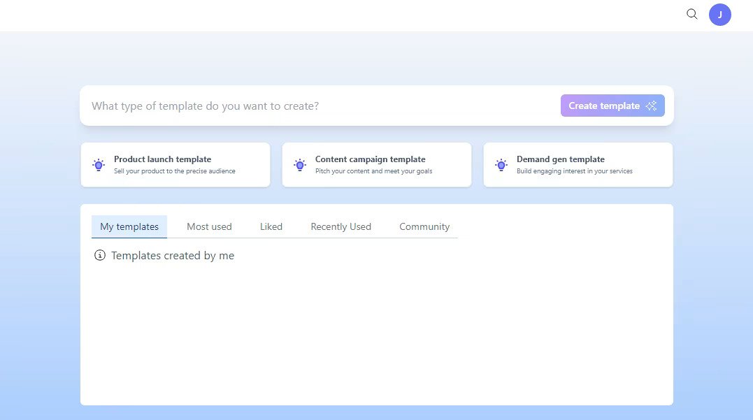 Jasper AI feature to help produce content