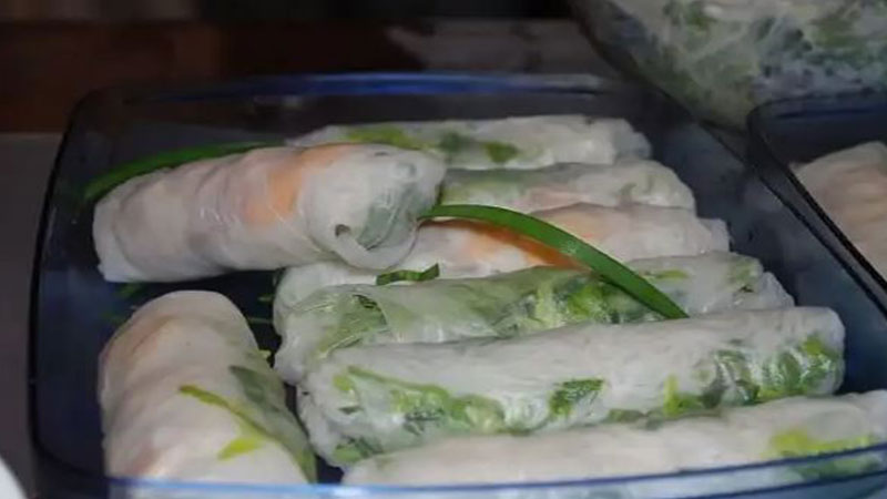 Rice Paper Rolls from Cape Town street dishes