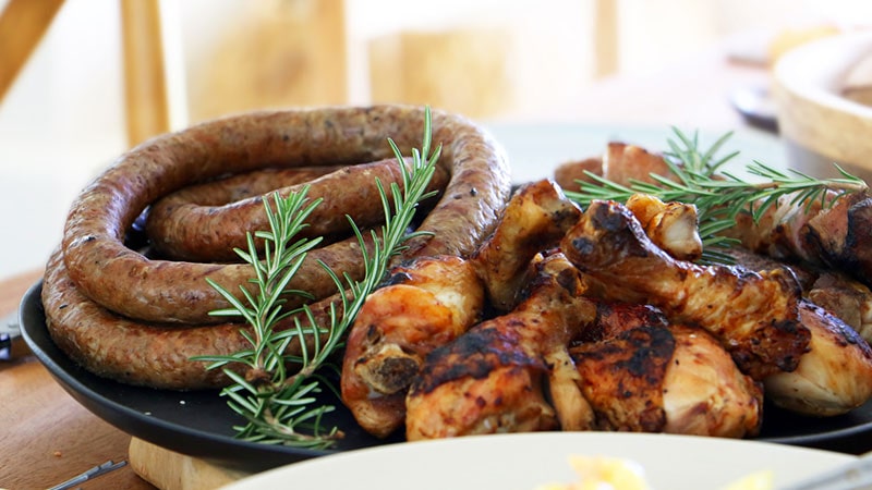 Pop and sausage (Pap and Wors)