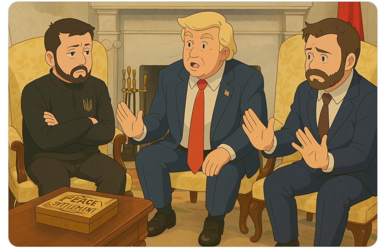 ChatGpt -style Trump and Zilinsky debate with ChatGpt