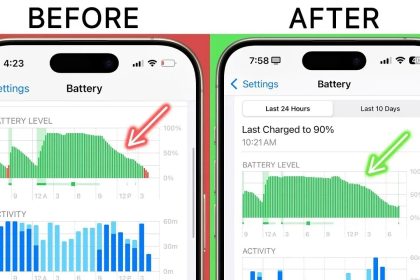Increased iPhone battery life