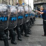 Repression of Argentinean retirees with tear gas and bullets! + Movie