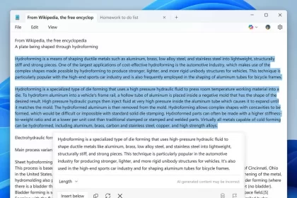 Summary feature will be added to Windows Note Pad with the help of artificial intelligence