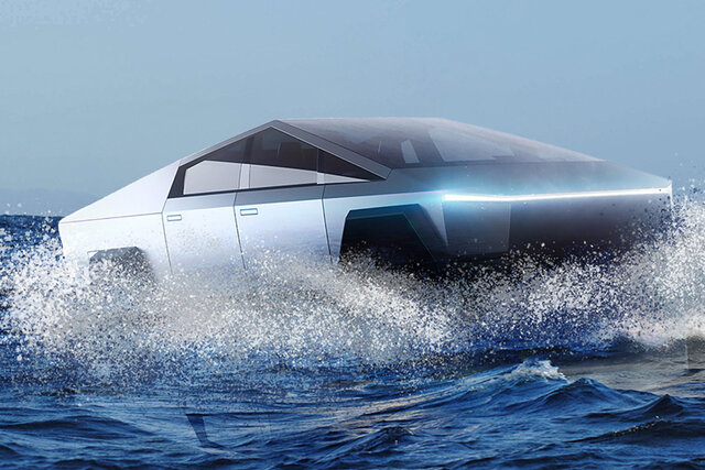 Video/ Cybercrack Tesla is really waterproof?