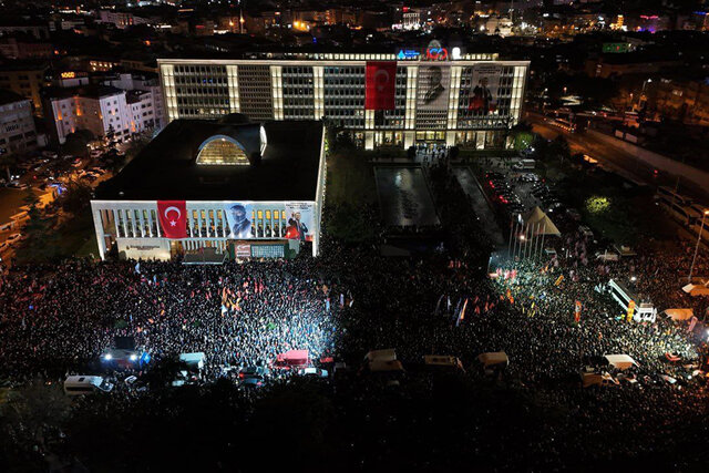 Video/ Extensive Demonstrations in Türkiye with Erdogan's political rival arrest
