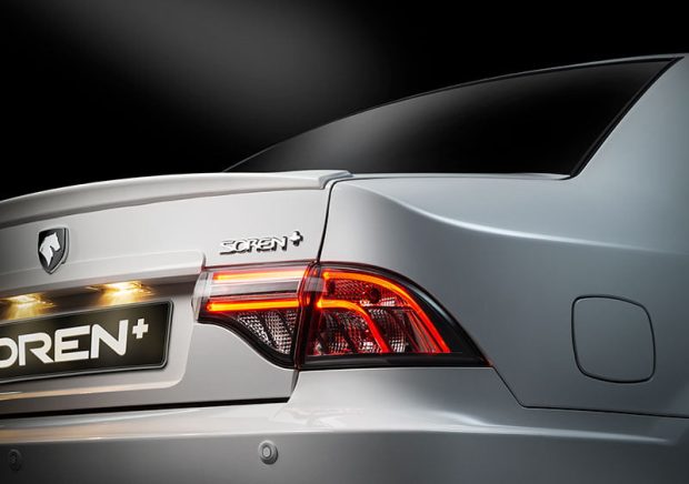 Iran Khodro Dual Soren Plus rear view