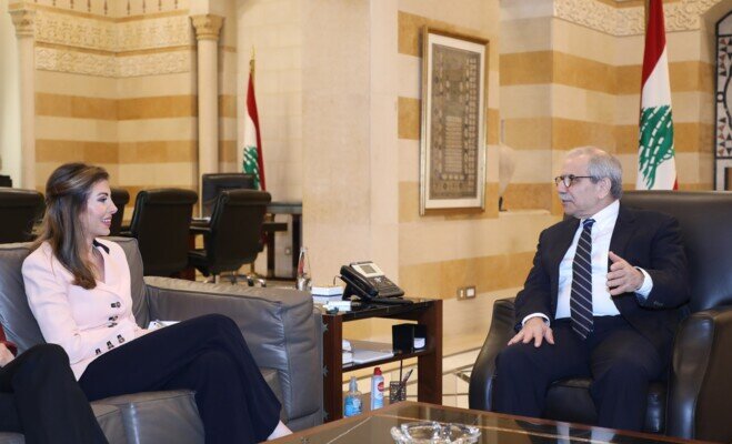 Morgan Ortegas meeting with senior Lebanese officials