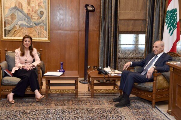 Morgan Ortegas meeting with senior Lebanese officials