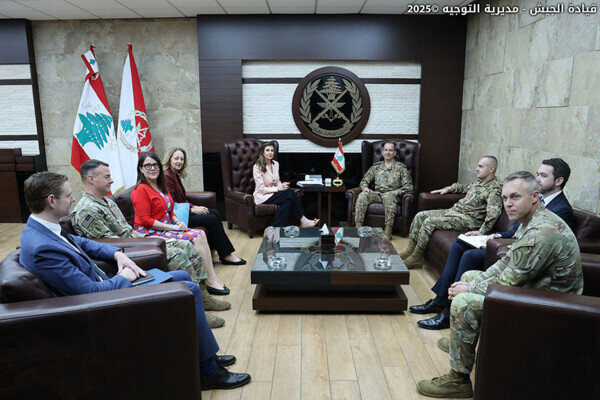 Morgan Ortegas meeting with senior Lebanese officials