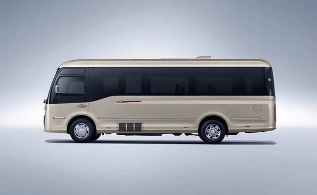 Hongchi bus side view guyue reev