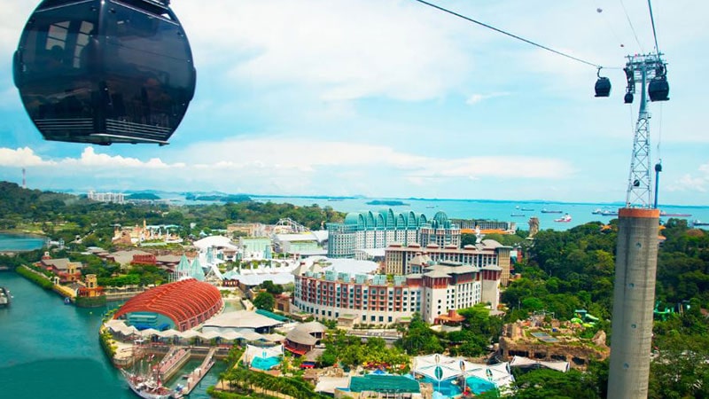 Where is the Sangsa Singapore Island?