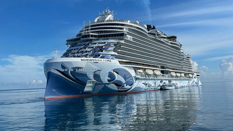 The largest cruise ship