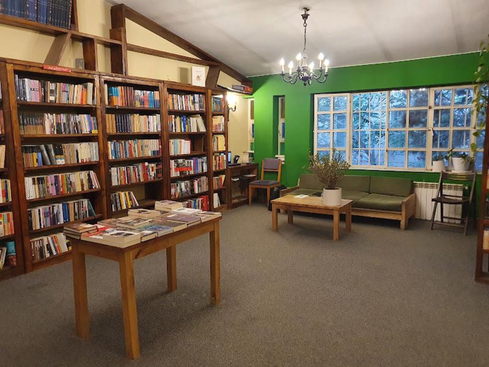 October Book Cafe Library