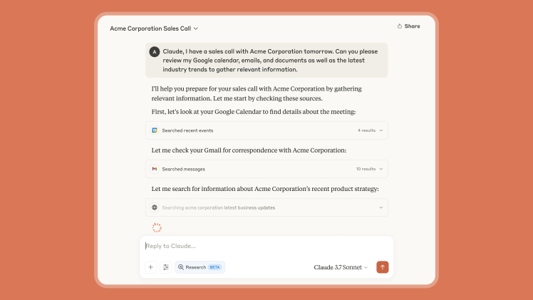 Claude Merge with Google Workspace