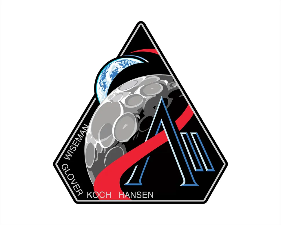 Artemis 2 mission badge was unveiled