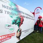 Global strike in Belgium