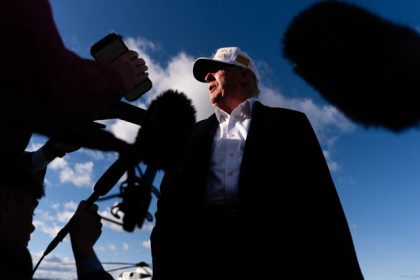 How did Trump's first day?