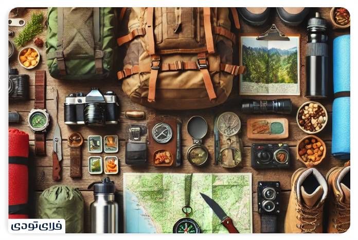 Checklist of personal belongings for the train