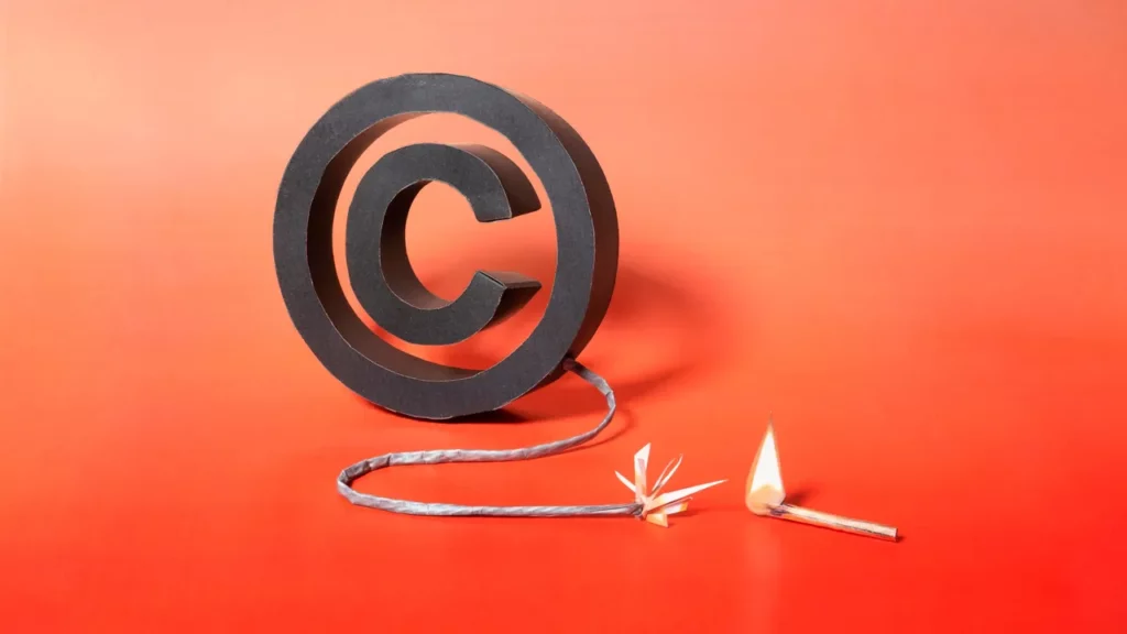 Authors' complaints of meta because of the use of the right to publish