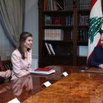 Morgan Ortegas meeting with senior Lebanese officials