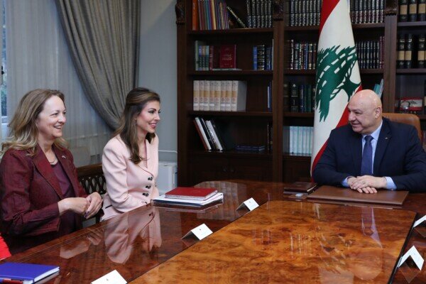 Morgan Ortegas meeting with senior Lebanese officials