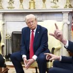 The president in the shadow