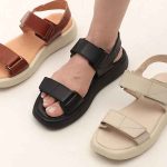 Leather summer sandals