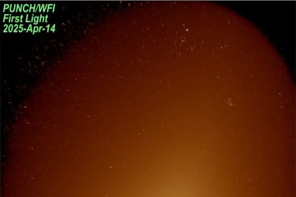 The solar probe took pictures of