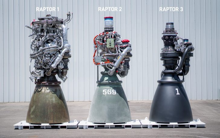 SpaceX's new Raptor rocket engine was observed in Texas
