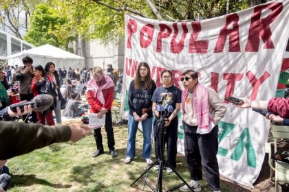 The Trump administration's line for Palestinian support universities