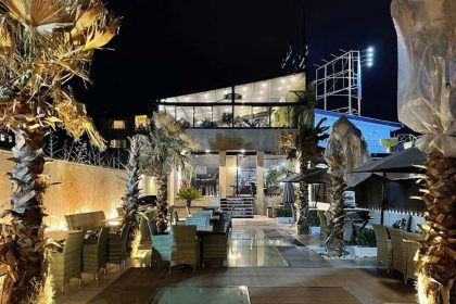 Entrance of the Cafe Restaurant