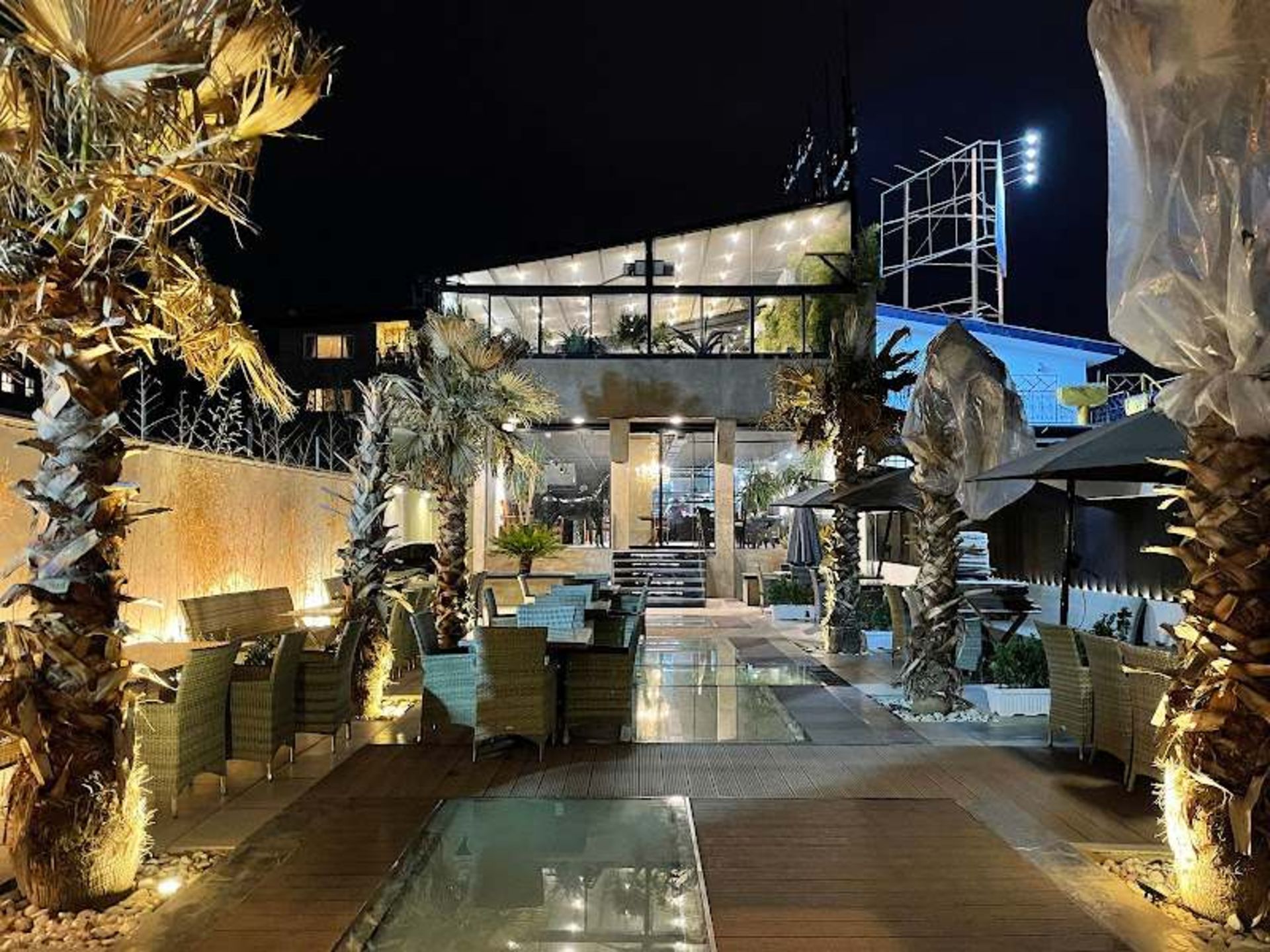 Entrance of the Cafe Restaurant