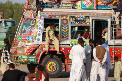 Pakistani passenger buses
