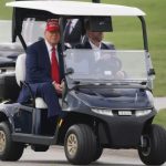 Trump shattered the world and went to his golf course!