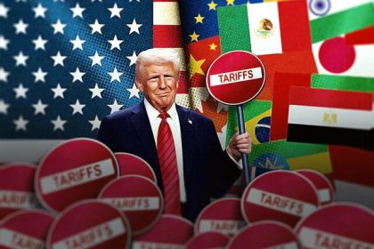 Trump's 4 -year video/ program for gambling tariffs